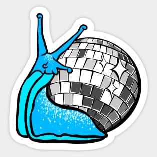 Disco Snail Sticker